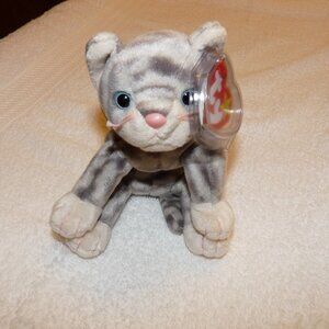 RARE :   Ty Beanie "Silver"